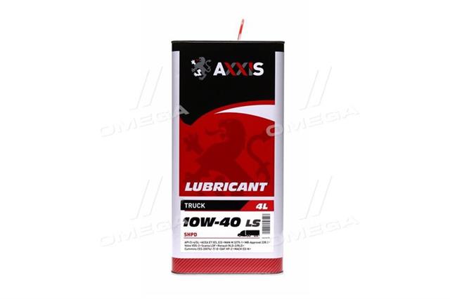 Олива моторн. AXXIS TRUCK 10W-40 LS SHPD (Каністра 4л)