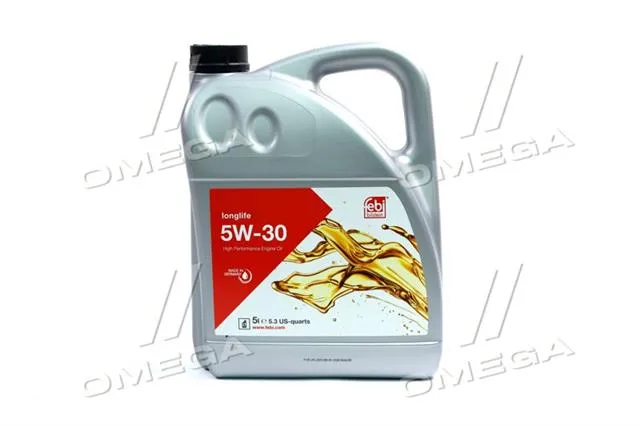 Олива моторна FEBI 5W-30 longlife (Каністра 5л)