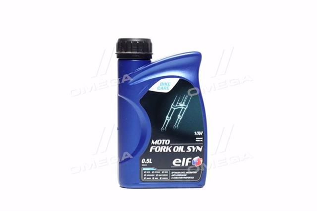 Олива для вилок та амортизаторів ELF MOTO FORK OIL SYN 10W (Каністра 0,5л)