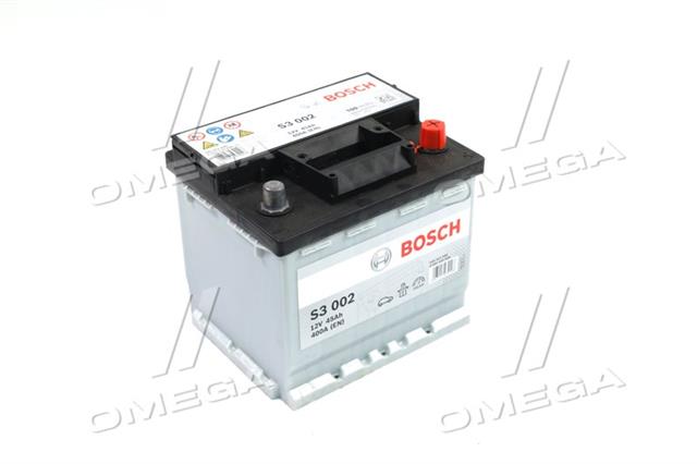 Акумулятор 45Ah-12v BOSCH (S3002) (207x175x190),R,EN400